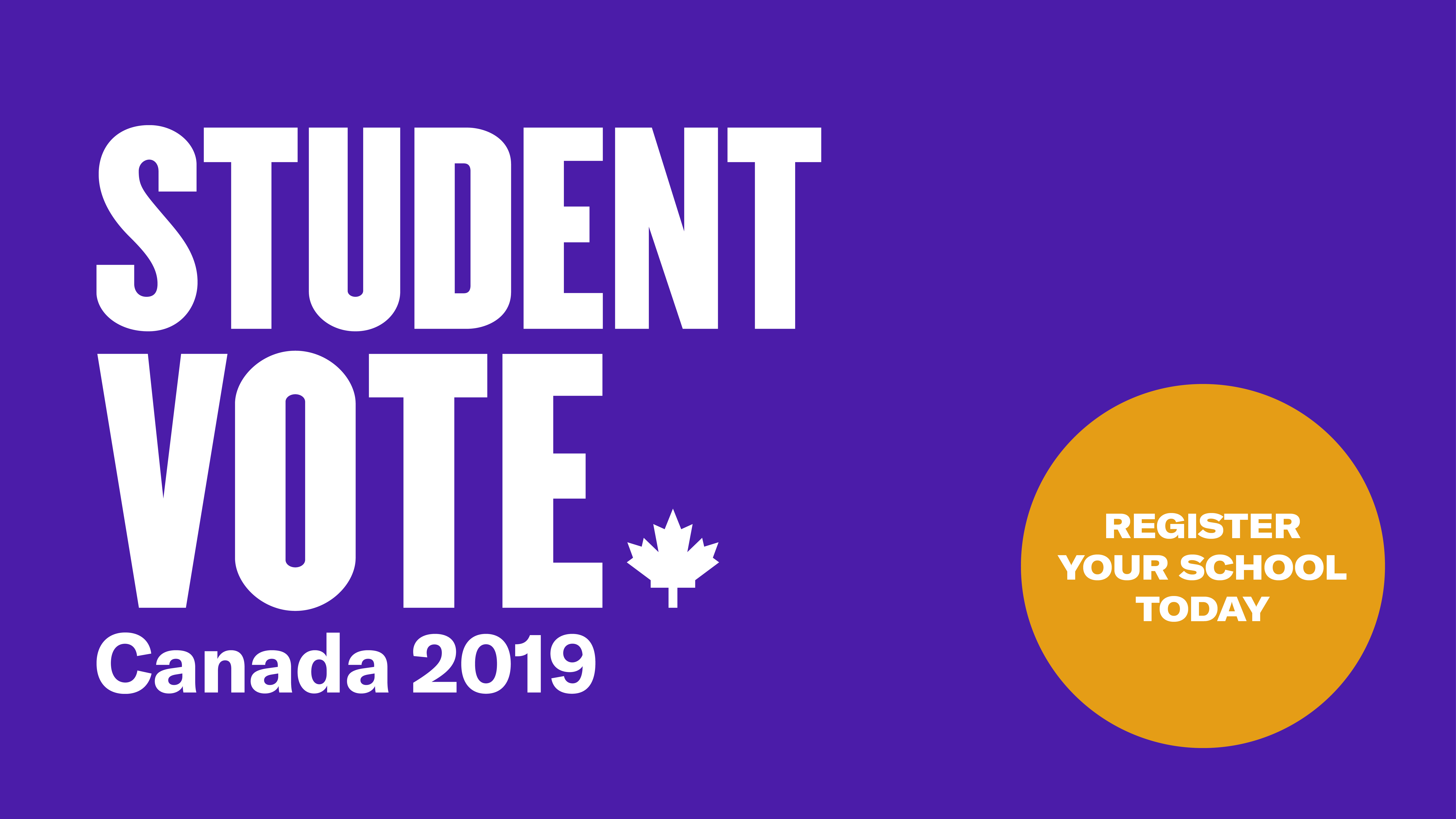 STUDENT VOTE CANADA 2019 — OUTREACH MATERIALS - Student Vote ...